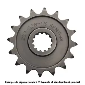 RenthalStandard Steel Motorcycle Sprocket Honda NX 125 (JD12) 420