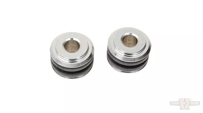 Replacement Bushings For Detachable Docking Hard Ware, .120" Slot, .640" Diameter, 5/16" Hole For Harley-Davidson