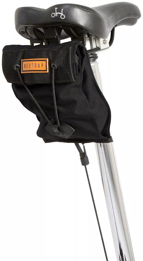 Restrap City Saddle Bag - Small 1.2L Black