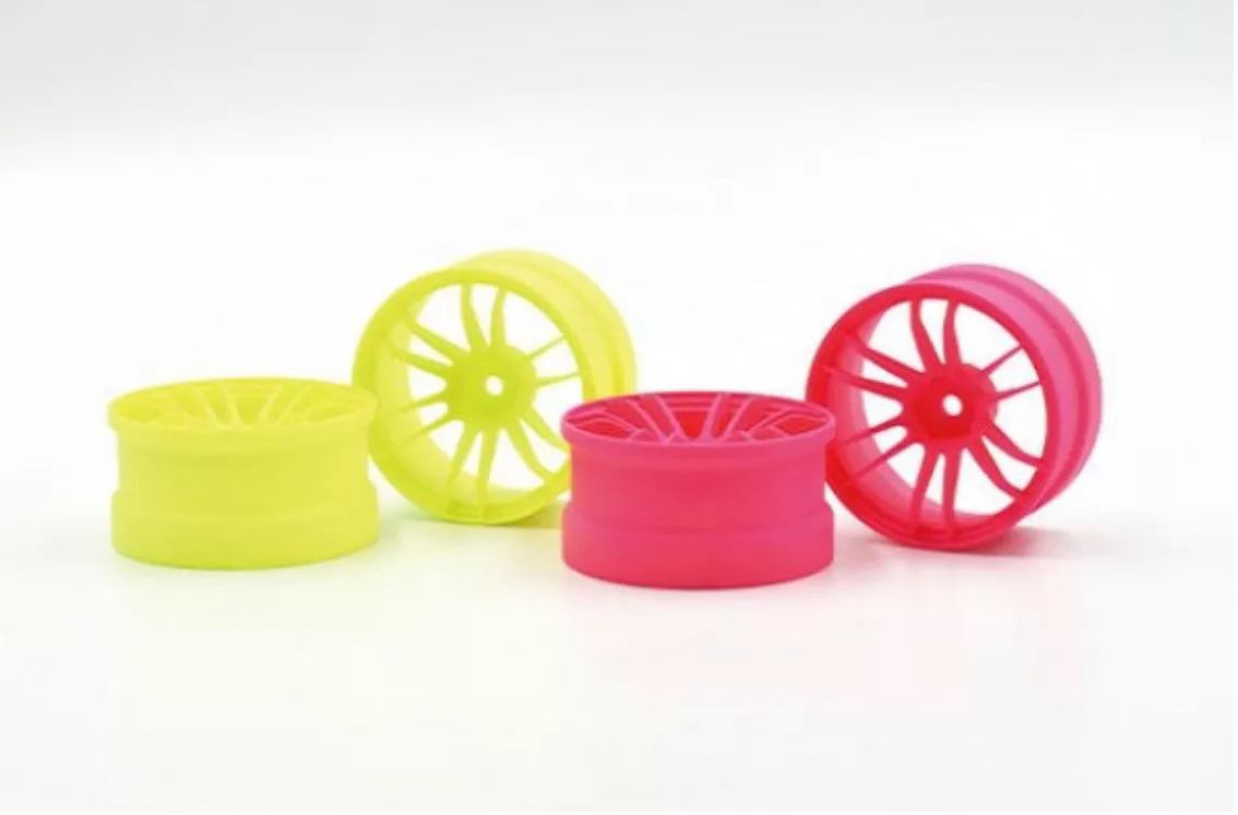REVE D Drift Wheel UL12 (YELLOW, Offset 6, 2pcs)(RW-UL12Y6)