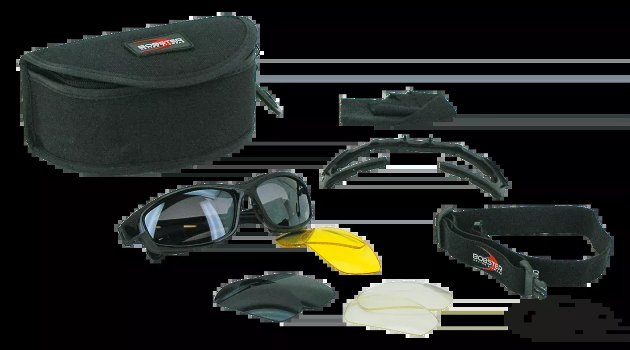 Road Hog II Convertible Goggles Black For Harley-Davidson