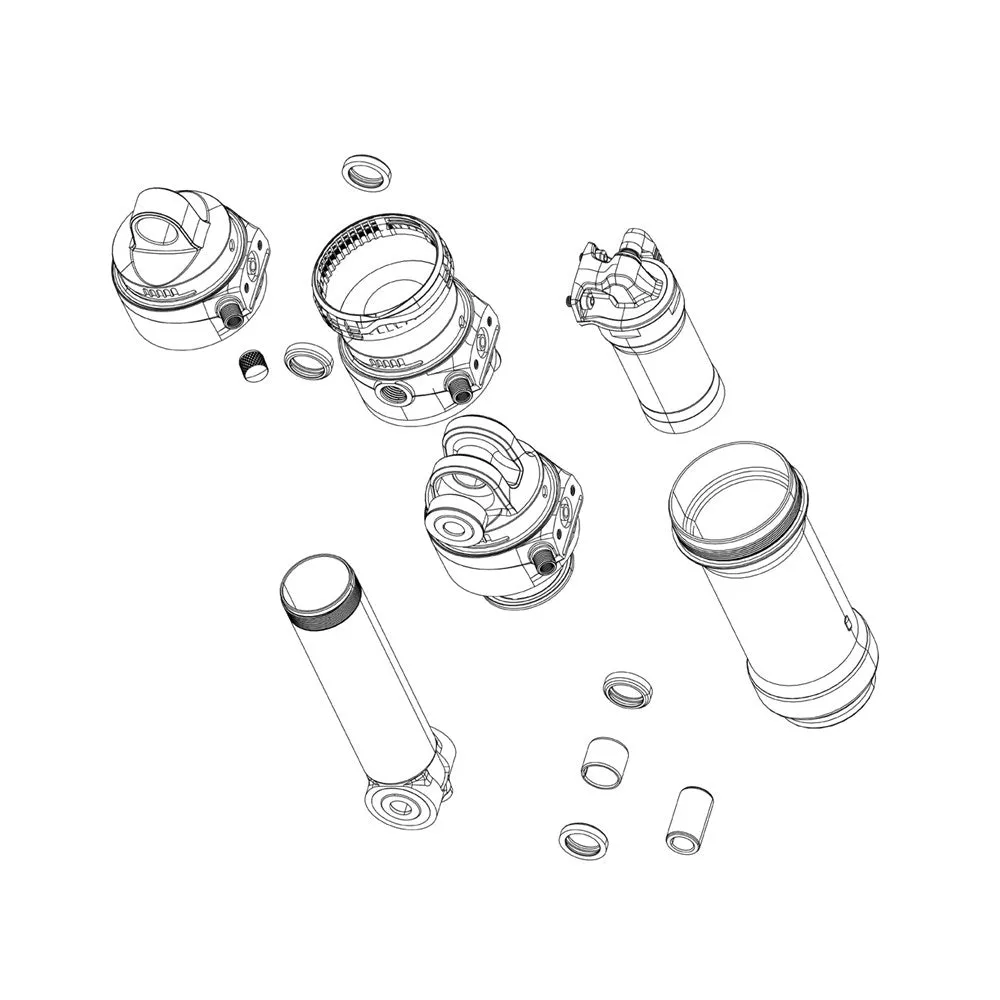 Rockshox Gnar Dog 2.5T Volume Token Deluxe/Super Deluxe