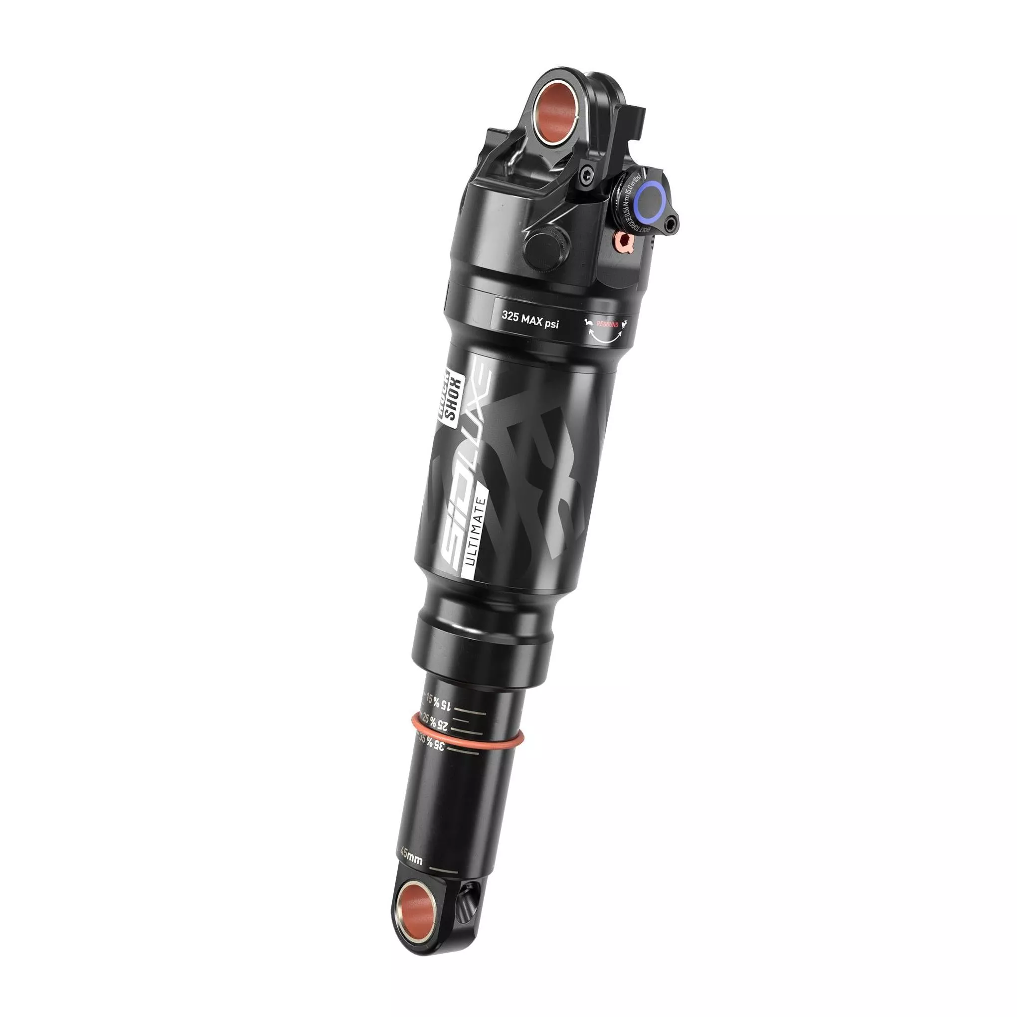 Rockshox SIDLUXE Ultimate 2-Position Remote Rear Shock - Outpull Soloair, 1Token,Reb85/Comp30, Lockout8, Standard Standard(8X20,8X20)A1 Santacruz Blur4 Xc2022+