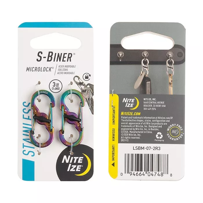 S-Biner MicroLock Stainless Steel - Spectrum