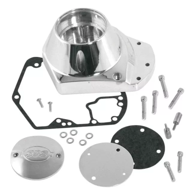 S&S, Billet Cam Cover. Polished For Harley Davidson