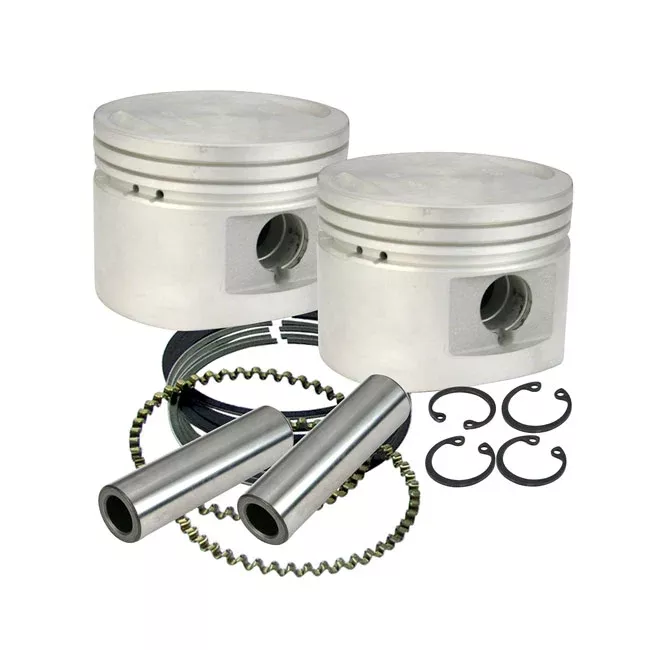 S&S Repl. Cast Piston Kit +.010" For Harley-Davidson