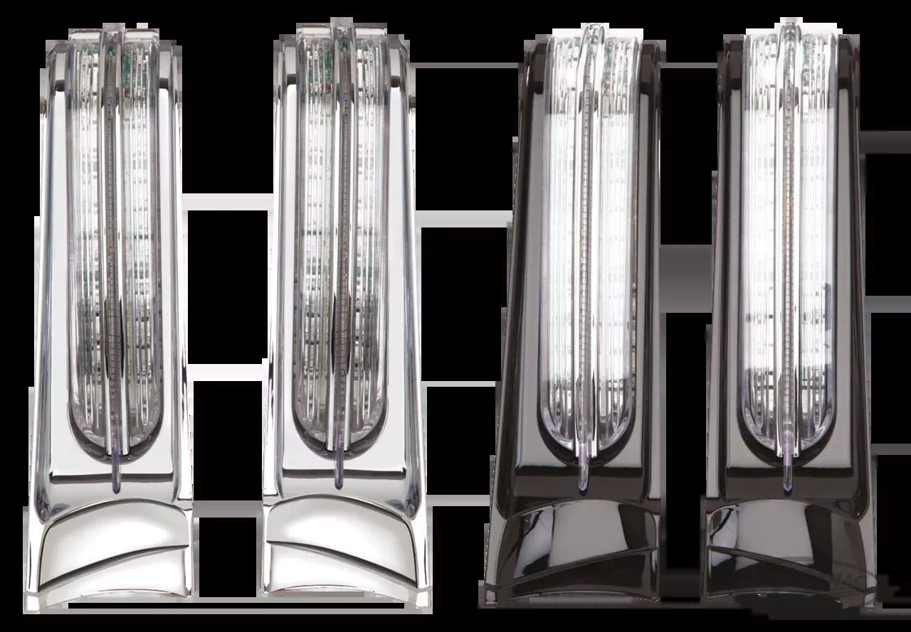 Saddlebag Accent Light Chrome FLH/T14-UP For Harley-Davidson
