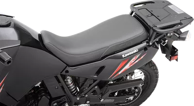 SADDLEMEN Adventure Tour Seat - One-Piece - Low - Stitched - Black - KLR 650 0810-K048