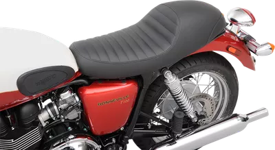 SADDLEMEN Americano Seat - Tuck and Roll - Bonneville T01-01-0933