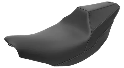 SADDLEMEN Carey Hart Signature Series Seat - Black w/ Black Stitching - Indian '14-'23 I14-07-HART