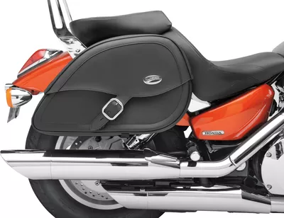 SADDLEMEN Drifter Rigid-Mount Specific-Fit Teardrop Saddlebags - VT1100 3501-0471