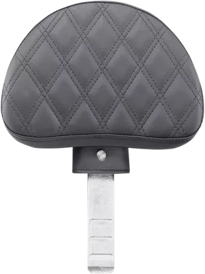 SADDLEMEN Driver's Backrest - Lattice Stitched - Black 11567LS