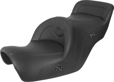 SADDLEMEN Heated Roadsofa* Seat - Without Backrest - Black H88-07-187HCT