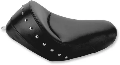 SADDLEMEN Heels Down Solo Seat - Without Backrest - Studded - Black 807-11-0011