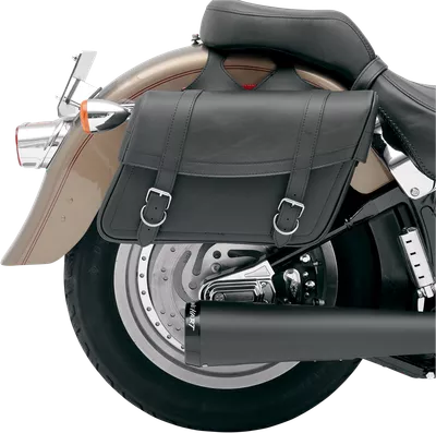 SADDLEMEN Highwayman Slant-style Saddlebags - Jumbo X021-02-042