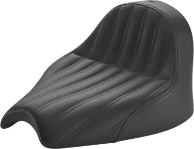 SADDLEMEN Knuckle Solo Seat - Black - Chief I21-04-0023