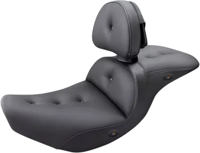 SADDLEMEN Pillow-Top Heated Roadsofa* Seat - With Backrest - Indian I14-07-181BRHCT
