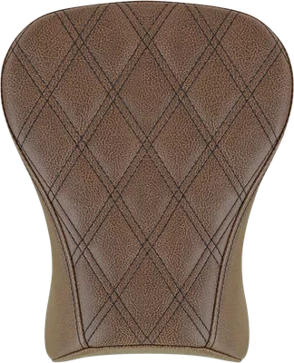 SADDLEMEN Renegade Pillion Pad - Touring - Lattice Stitched - Brown - FLSB/FXLR '18-'23 818-29-012BLS