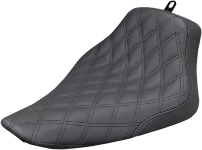 SADDLEMEN Renegade Solo Seat - Lattice Stitched - Black - FLS 812-26-002LS