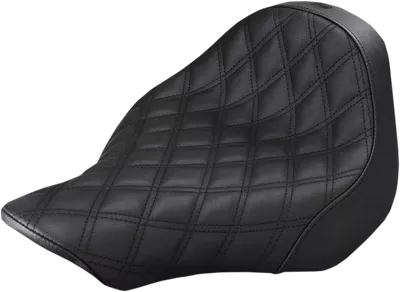 SADDLEMEN Renegade Solo Seat - Lattice Stitched - Black - FXSB 813-27-002LS