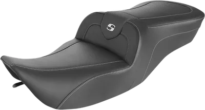 SADDLEMEN Roadsofa* Seat - Carbon Fiber - Without Backrest 897-06-185