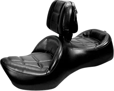 SADDLEMEN Roadsofa* Seat - Includes Backrest - Black - GL1200 H923J