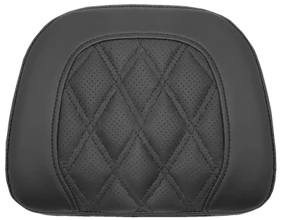 SADDLEMEN Roadsofa* Sissy Bar Pad - Black - Lattice Stitch - Indian '14-'22 061144