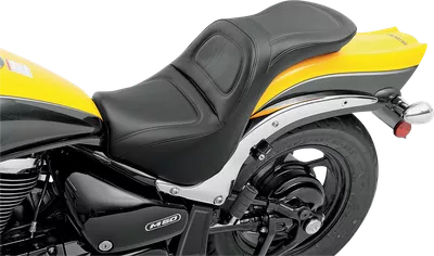 SADDLEMEN Seat - Explorer* - without Backrest - Stitched - Black - C50 S05-06-029