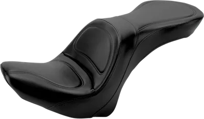 SADDLEMEN Seat - Explorer* - Without Backrest - Stitched - Black - FLSTC '06-'17 800-23-0291