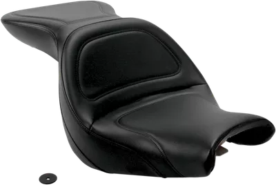 SADDLEMEN Seat - Explorer* - without Backrest - Stitched - Black - V750 Aero H04-13-029