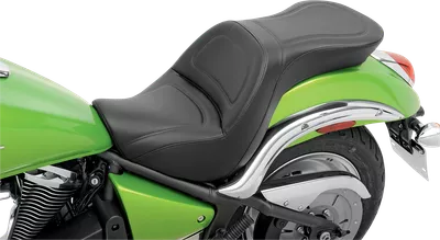 SADDLEMEN Seat - Explorer* - without Backrest - Stitched - Black - VN900 K07-12-029