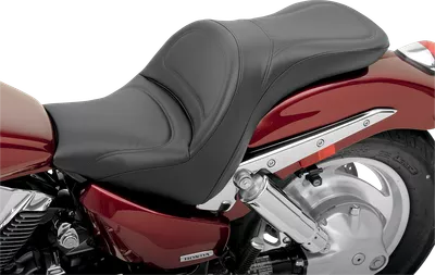 SADDLEMEN Seat - Explorer* - without Backrest - Stitched - Black - VT1300C H04-09-029