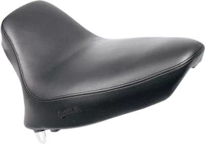 SADDLEMEN Seat - Renegade* Solo - Smooth - Black - Softail 884-01-002