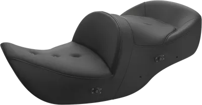 SADDLEMEN Seat - Roadsofa* - Without Backrest - Pillow Top - Black - Heated H01-07-181HCT