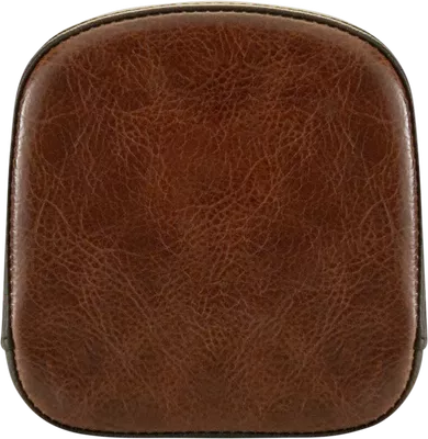 SADDLEMEN Tall Sissy Bar Pad - Lariat - Distressed - Brown - FL '99-'23 040741