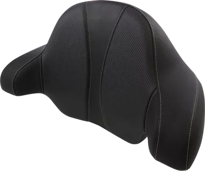 SADDLEMEN Tour-Pak? Backrest Pad - Dominator Seat - Black - FL '14-'23 814-07-TPACK-D