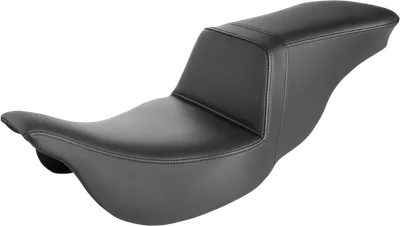 SADDLEMEN Tour Step-Up Seat - Smooth - Black - FL '08-'22 808-07B-194