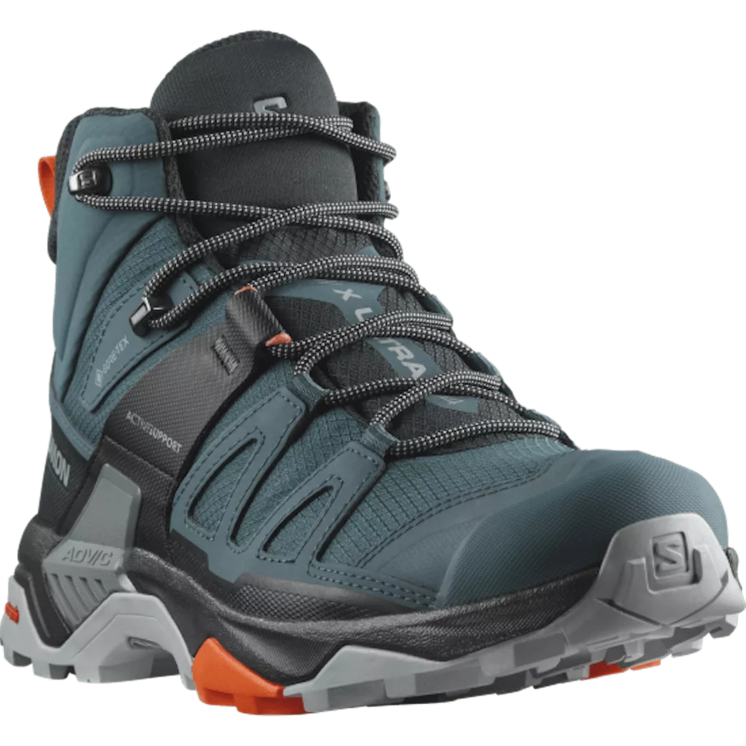 SALOMON X ULTRA 4 MID GTX hiking boots - dark blue/black
