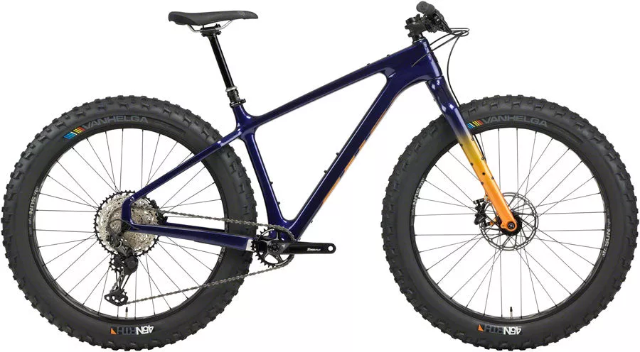 Salsa Beargrease C XT Fat Tire Bike - 27.5", Carbon, Indigo