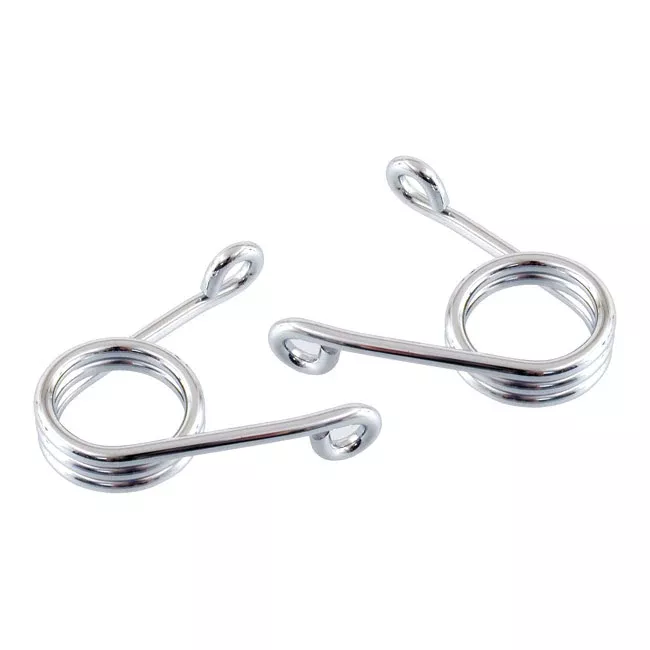 Scissor Solo Seat Spring, Chrome 3 Inch For Harley-Davidson