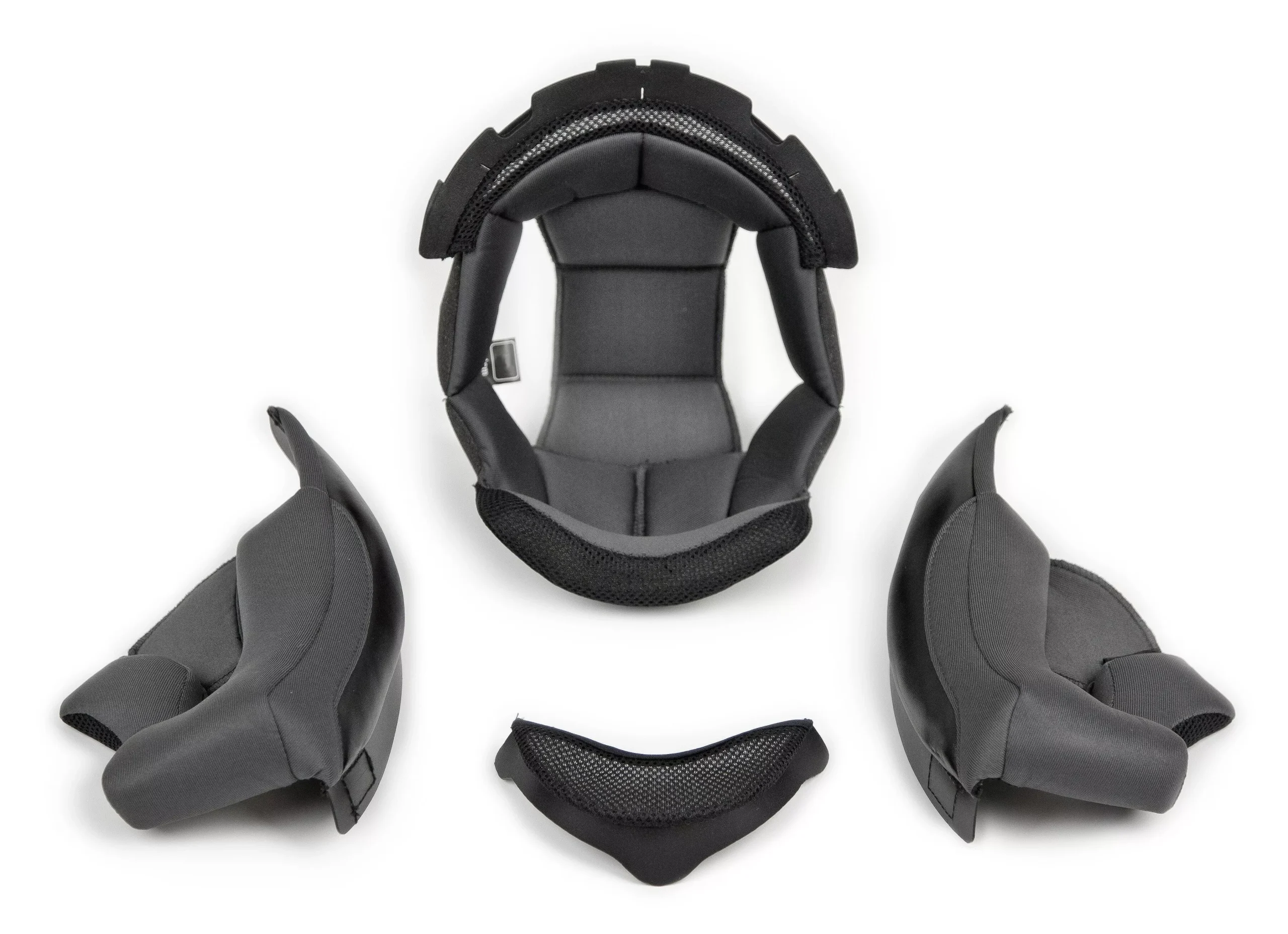 Scorpion EXO Exo R320 Kwikwick 2 White Snaps Liner and Cheek Pad Kit - Large
