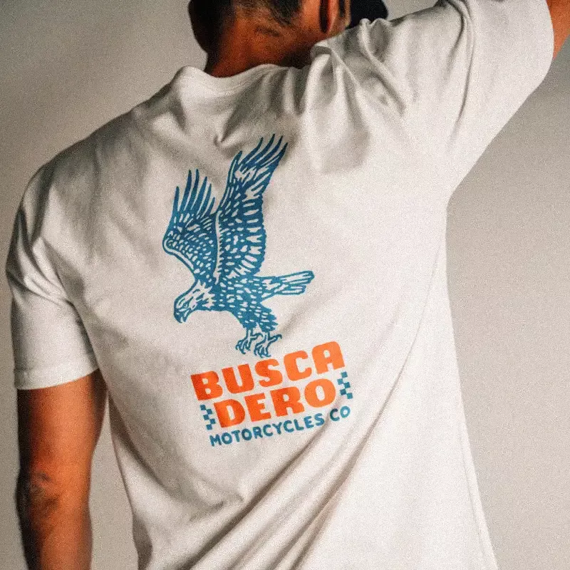 ‘Screamin’ White Lightweight Soft Tee