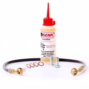 SEMCDouble eye flexible hose Sertit Gold Line
