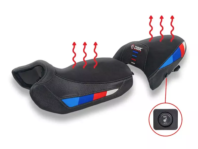 SESR01 – BMW R1300GS STANDARD HEATED SEAT FULL COMFORT (RIDER + PASSENGER)