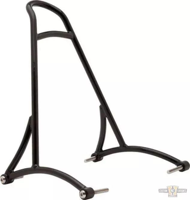 Short Sissy Bar Black for Harley-Davidson