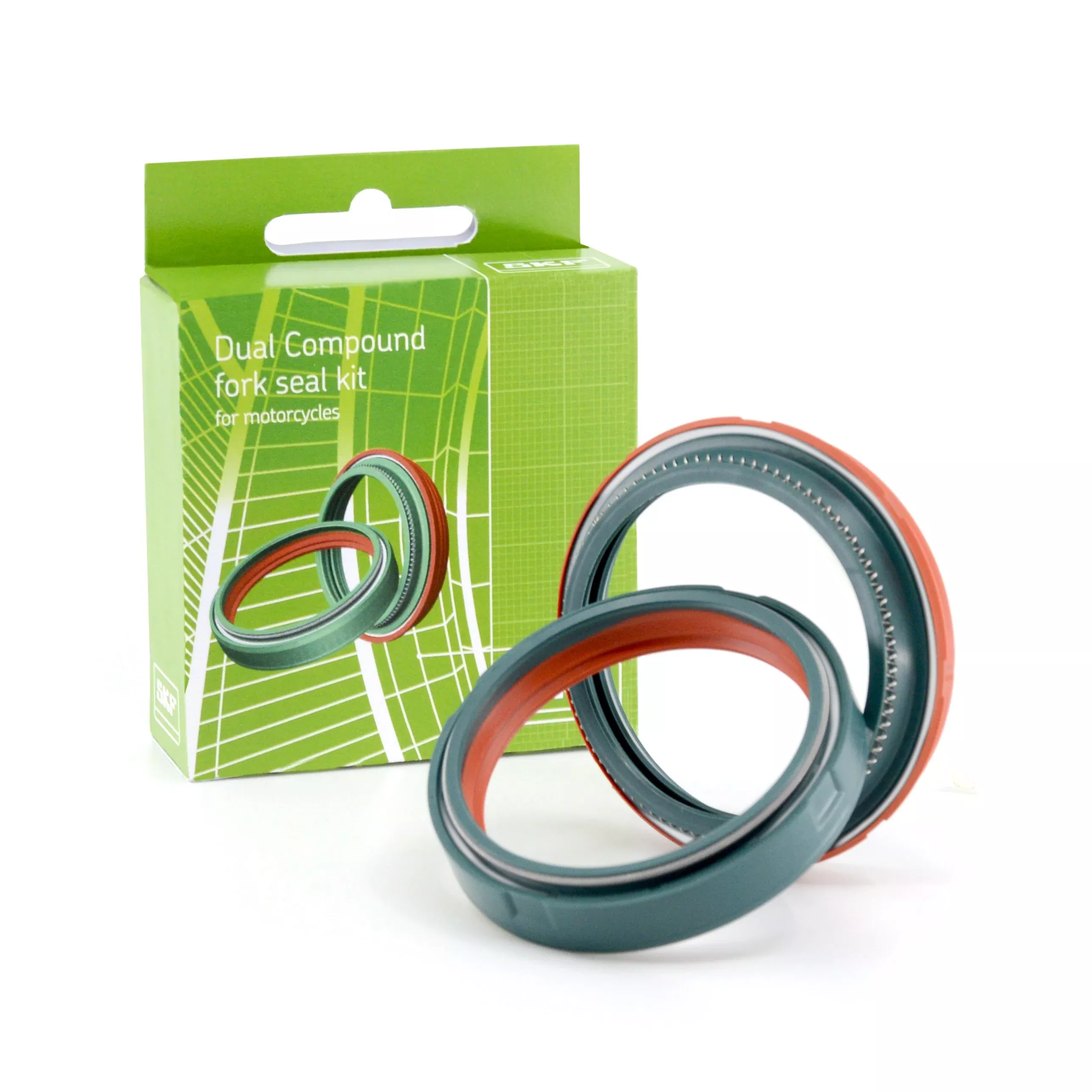 SKF -Dual Compound Fork Seal Kit - Showa 45mm