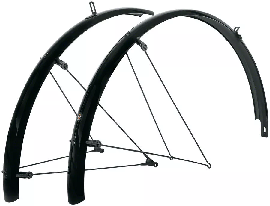 SKS B45 Bluemels Fender Set - 700x28-37 Black Matte