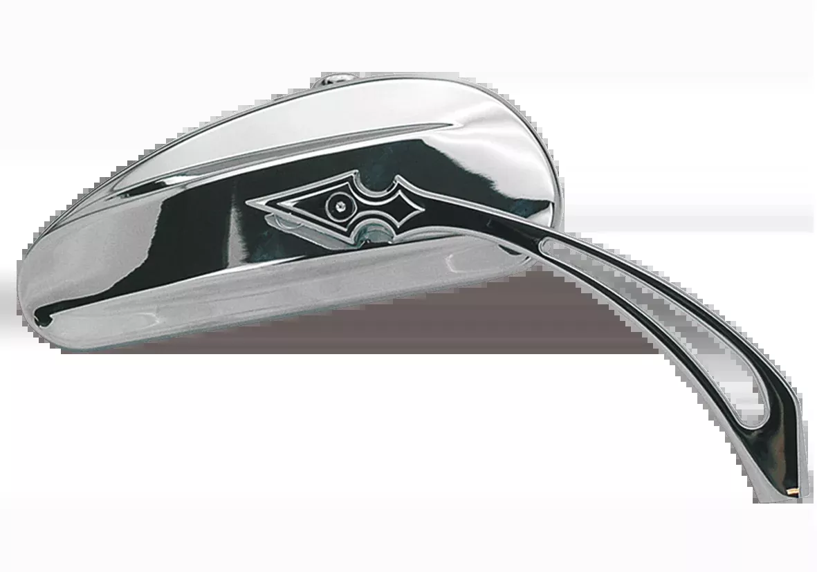 Slim-Line Right Rearview Mirror for Harley Davidson