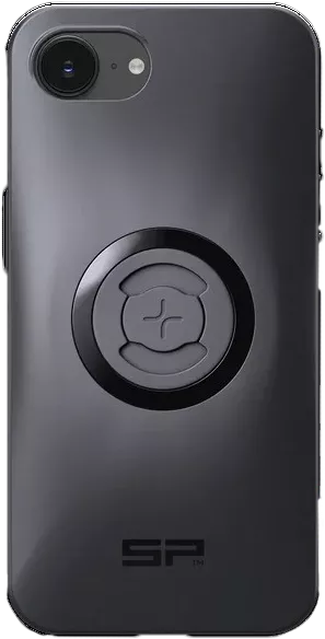 SP CONNECT SPC+ Phone Case for Apple iPhone 16 in Black with MagSafe Compatibility