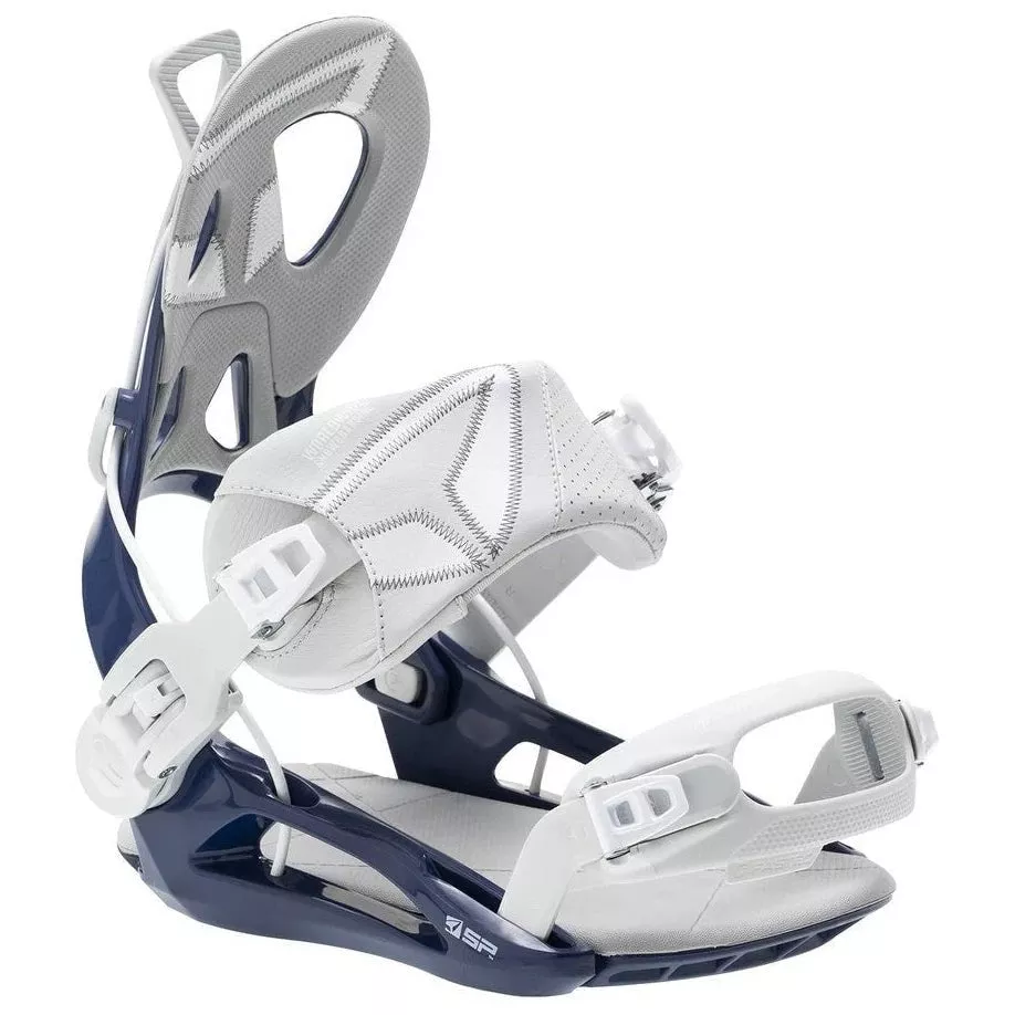 SP PRIVATE FASTEC snowboard bindings - blue/grey